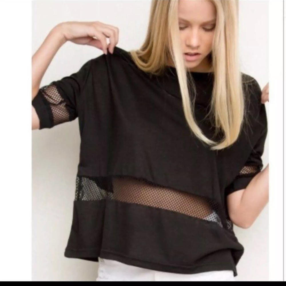 Brandy Melville mesh tee